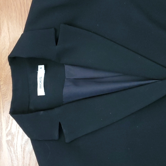 Rickis Long Structured Black Blazer EUC - Picture 5 of 7